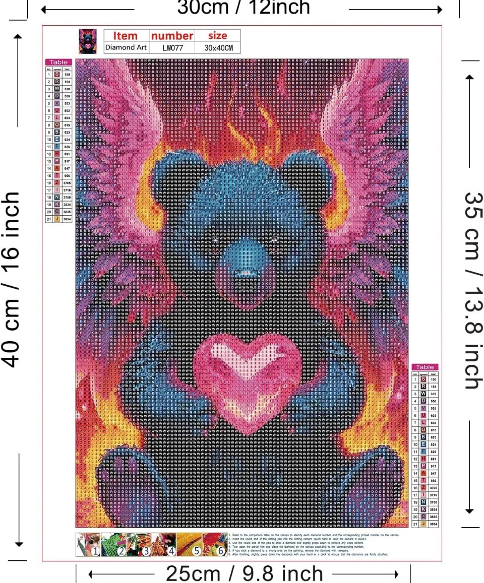 Bear Diamond Painting Kits for Adults, 5D Kit for Beginners