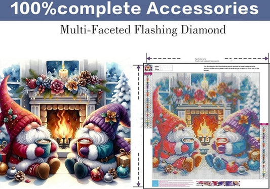cdsnxore 5D Christmas Diamond Painting for Adults, Christmas