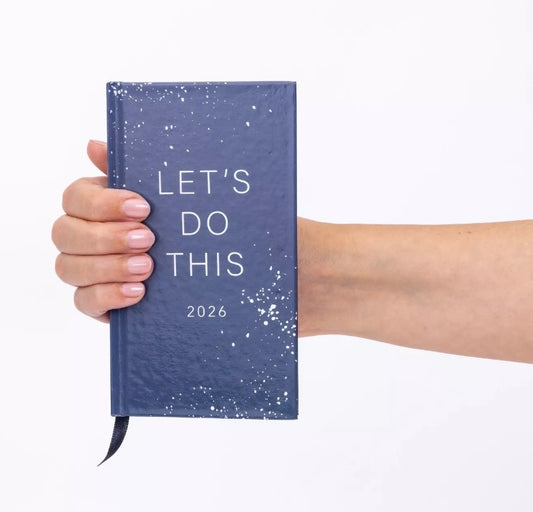 2026 Diary Slim Size Week to View Diaries Full Year Journal Calendar Planner lets do this