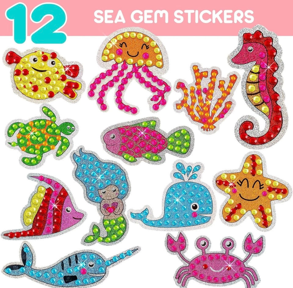 Blue Squid Diamond Art Kits for Kids – Fun & Easy DIY 5D