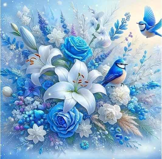 VARHHUXHA 5D Diamond Art Painting Kits for Adults, Birds