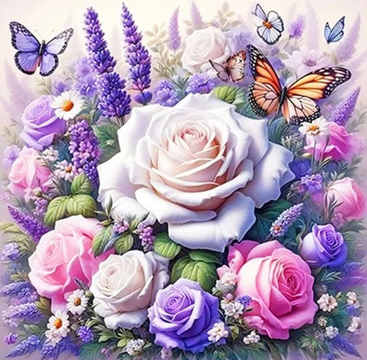 Stalente Diamond Painting Kits for Adults Butterfly, 5D DIY