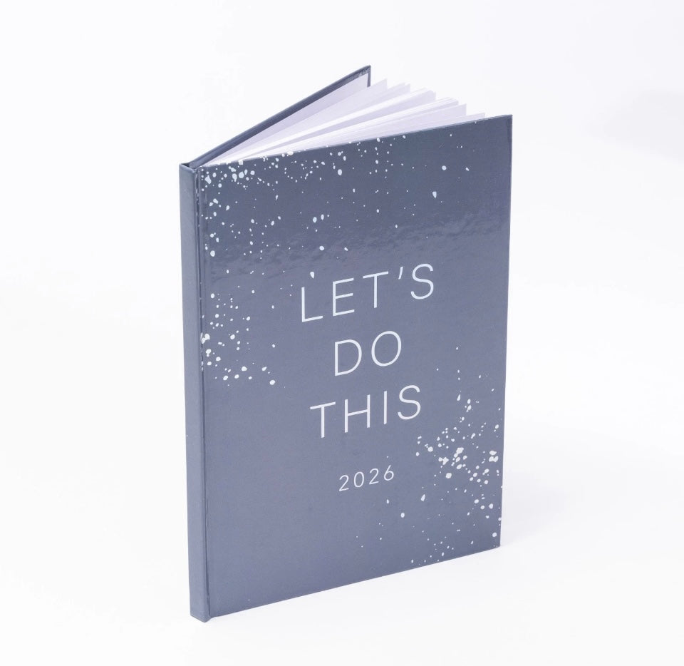 2026 Diary A5 Week to view Diary Full Year Hardback Lets Do This