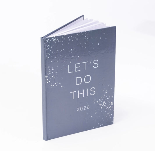 2026 Diary A5 Week to view Diary Full Year Hardback Lets Do This