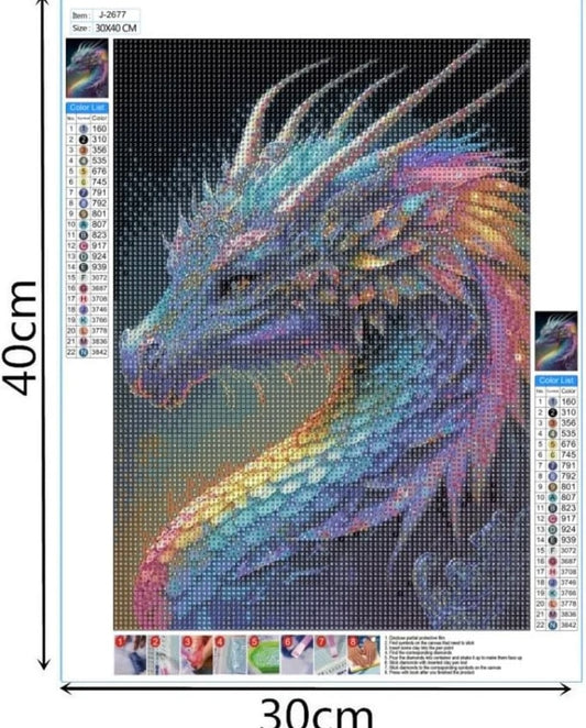 Tomoyuki 5D Diamond Art Painting Kit,