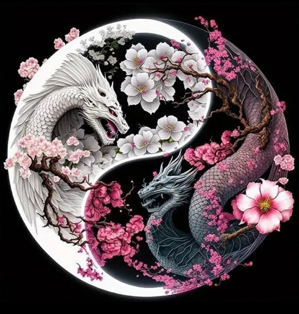 Mupmod Dragon Diamond Art Kits for Adults-Taichi Dragon