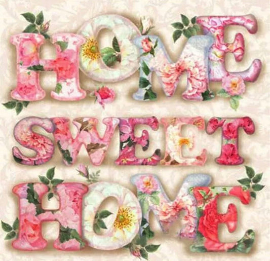 Sweet Home DIY 5D Diamond Painting Embroidery Cross Craft Stitch Art Kit Home UK
