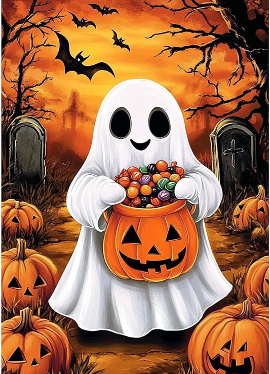 TOSTOG Diamond Painting Kits for Adults,Halloween 5D Full Drill