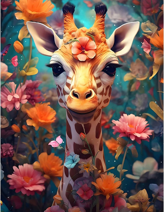 DPHERO 5D Giraffe Diamond Painting Kits for Adults,Giraffe Art Kits...