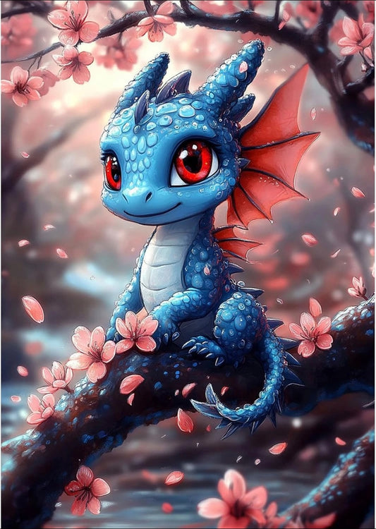 DOMROM Diamond Art Painting Kits for Adults 5D Dragon