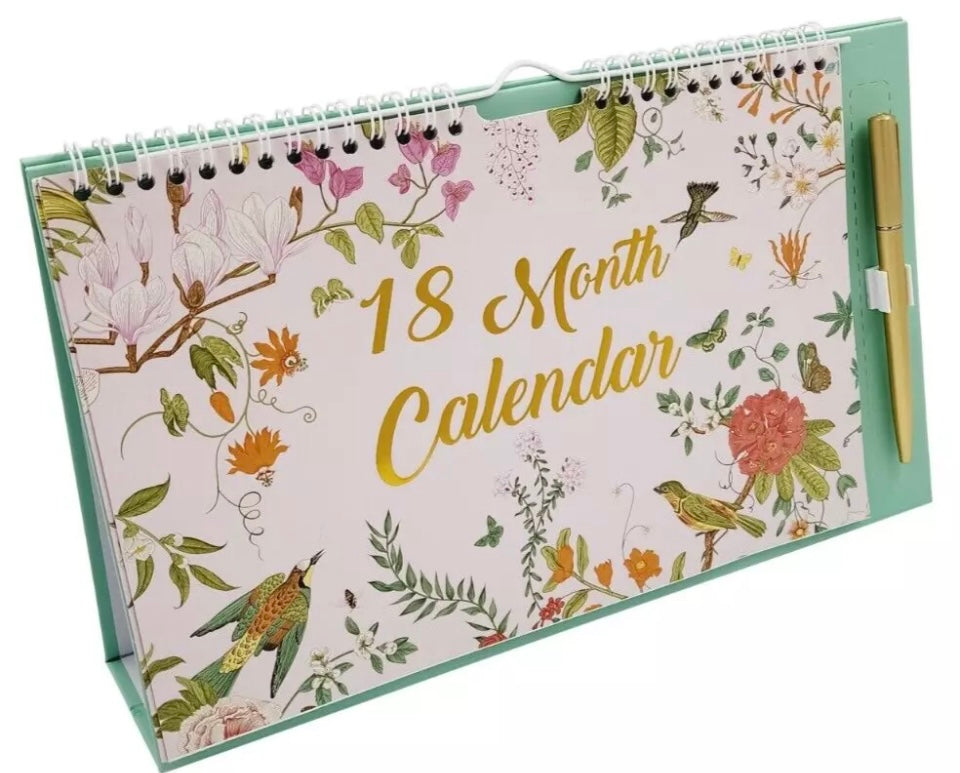 2026  Month To View Stand Up Desk Top Free Standing