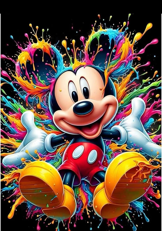 5D DIY Diamond Art Kits Full Drill Diamond Micky Mouse