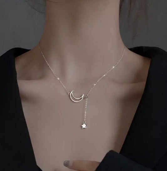 Minimalist Pearl Elegant Necklace Pendant Women Gold
