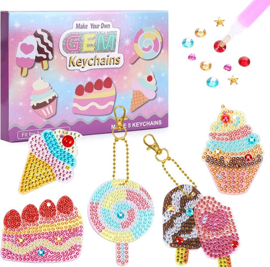 Diamond Art Craft Kits for 6-10 Year Olds