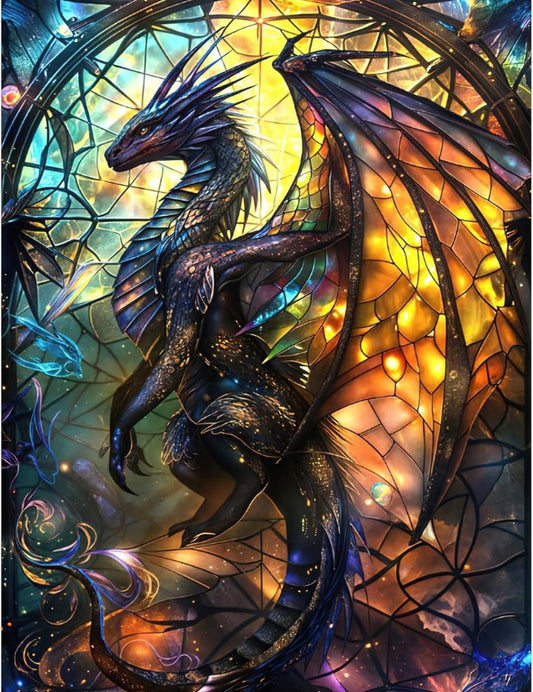 Dragon Diamond Painting Kits, 5D Painting Kits for Adults