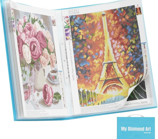 ARTDOT A3 Storage Book for Diamond Paintings Diamond Art Portfolio Folder